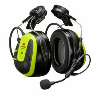 3M™ PELTOR™ WS™ ALERT™ X-headset, sterkt gule klokker, hjelmfeste, kompatibel med mobilapp, MRX21P3E4WS6