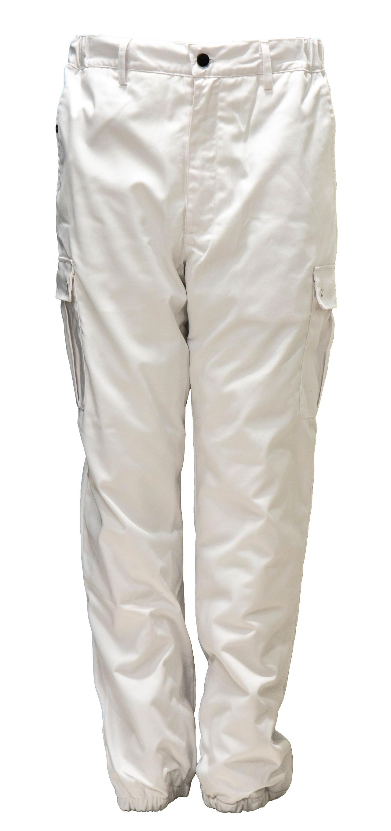 Siv Unisex Bukse Foret Standard benlengde Hvit