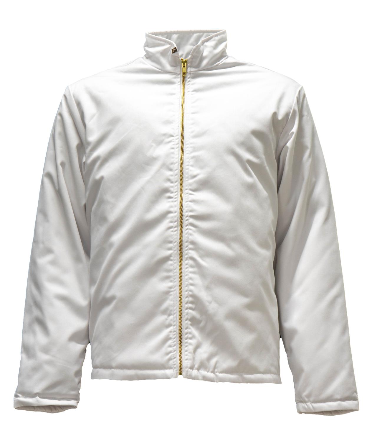 Siv Unisex Jakke Foret Hvit