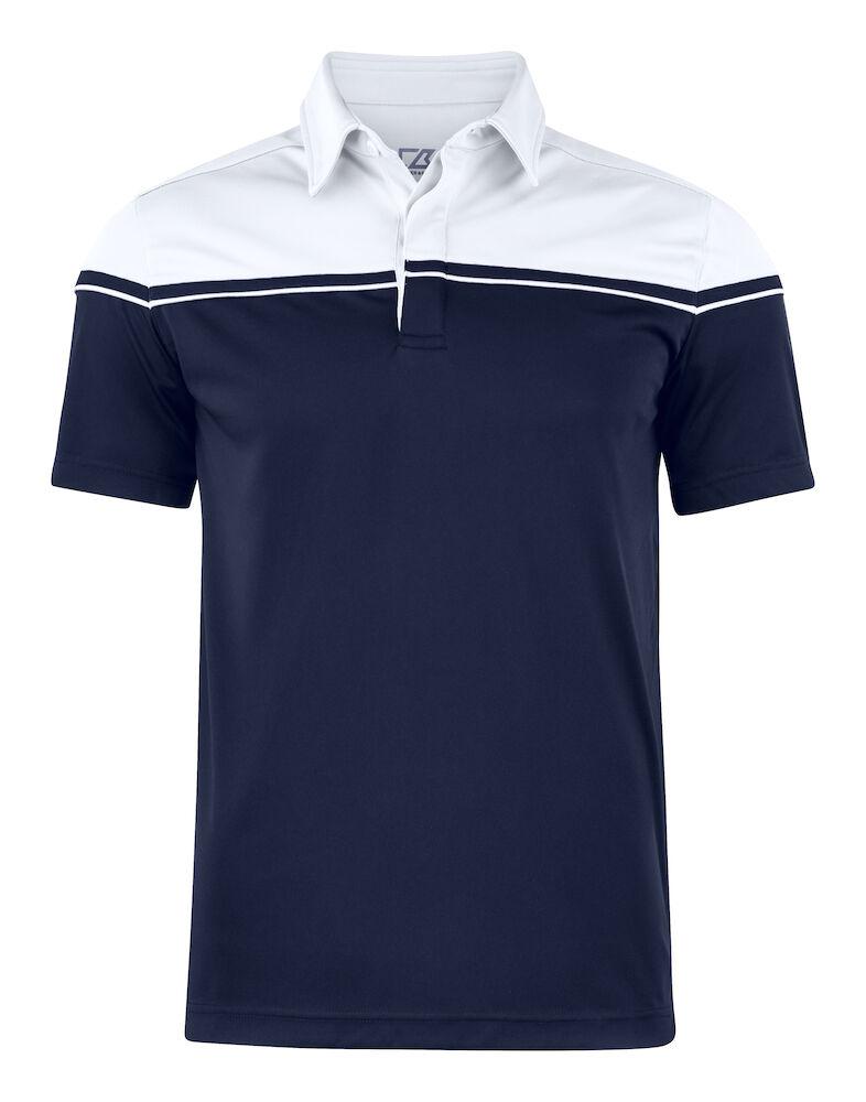 Seabeck Polo Men`s Dark Navy w/White yoke