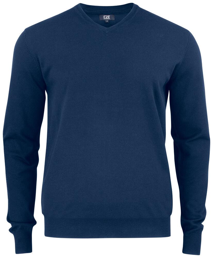 Oakville V-neck Men Dark Navy
