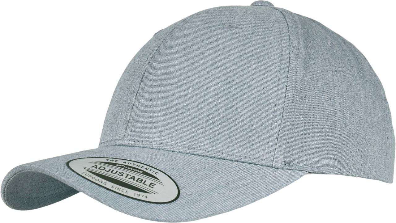 FL7706 Flexfit Curved Classic Snapback Gråmelert