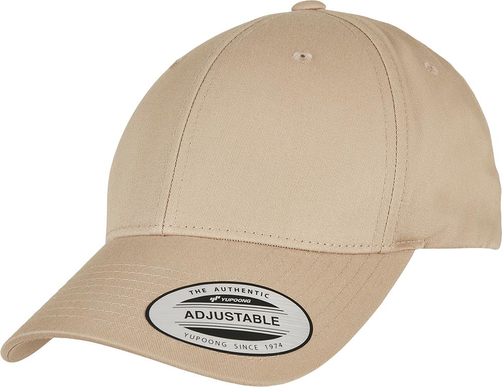 FL7706 Flexfit Curved Classic Snapback Khaki