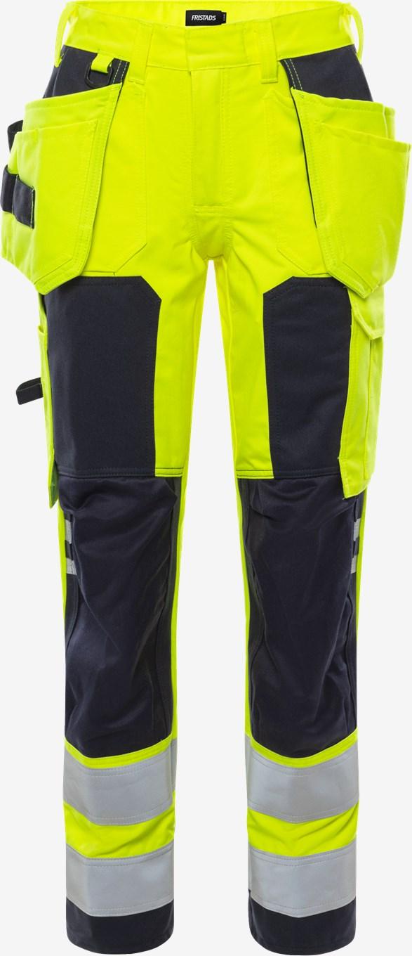 FLAME TROUSERS WOMAN HIVIS YELLOW/NAVY