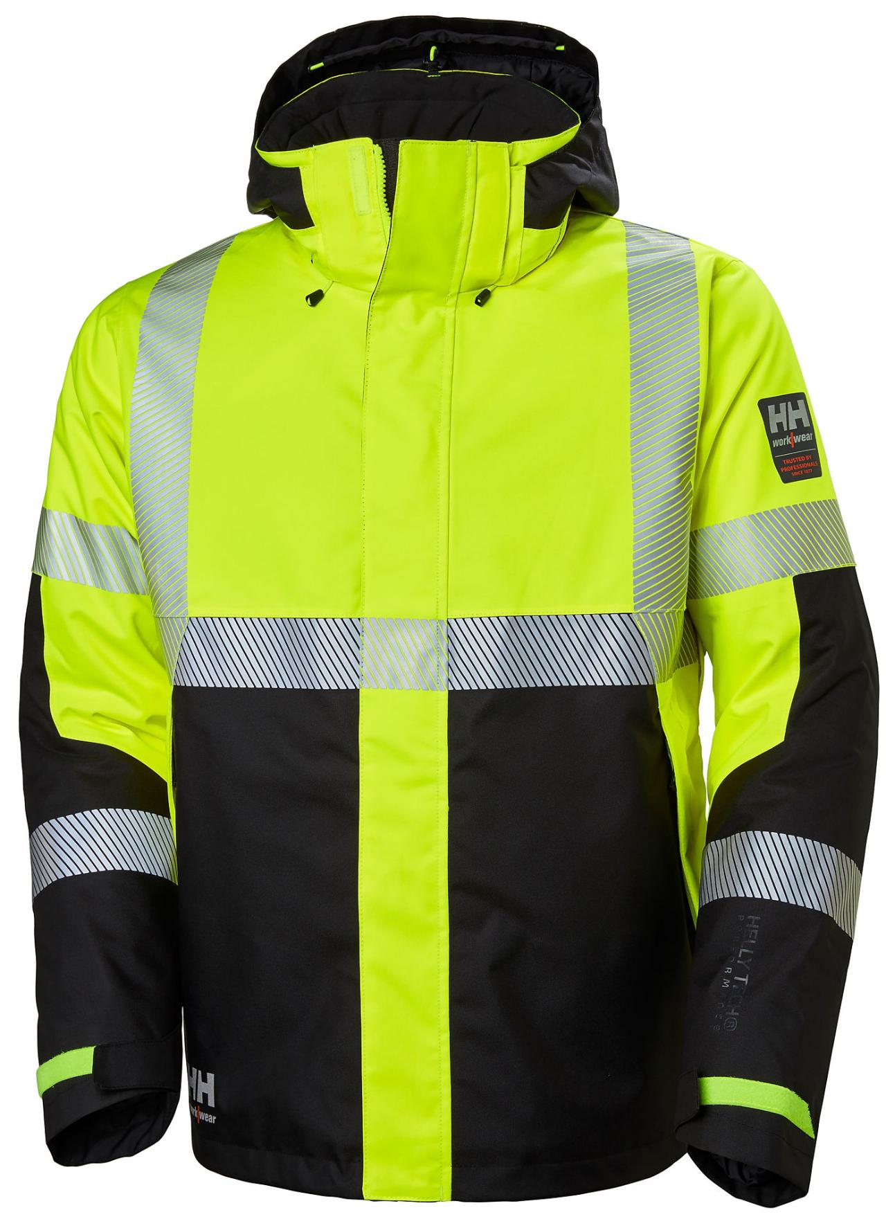 HH ICU WINTER JACKET 369 YELLOW/EBONY