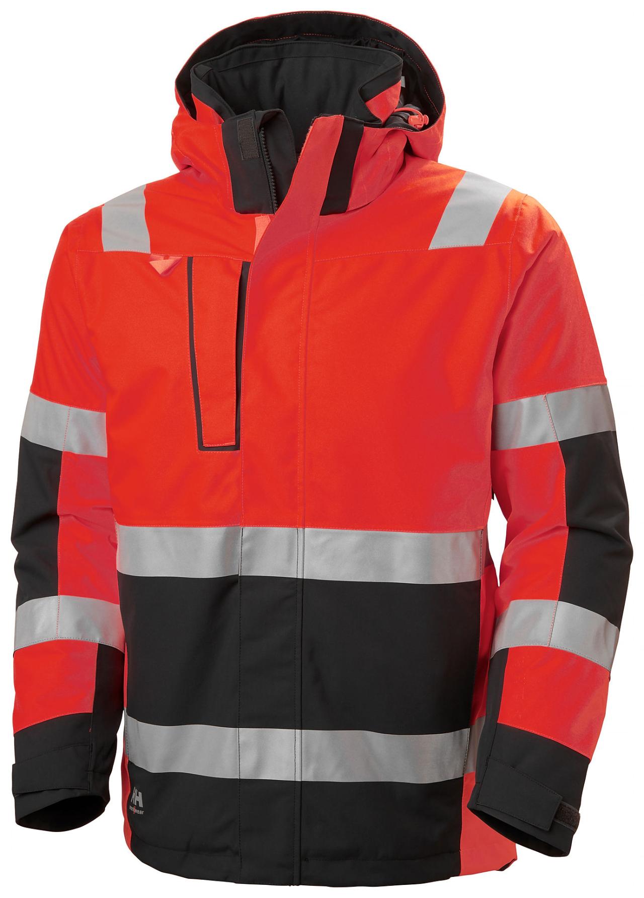 HH ALNA 2.0 WINTER JACKET 169 RED/EBONY