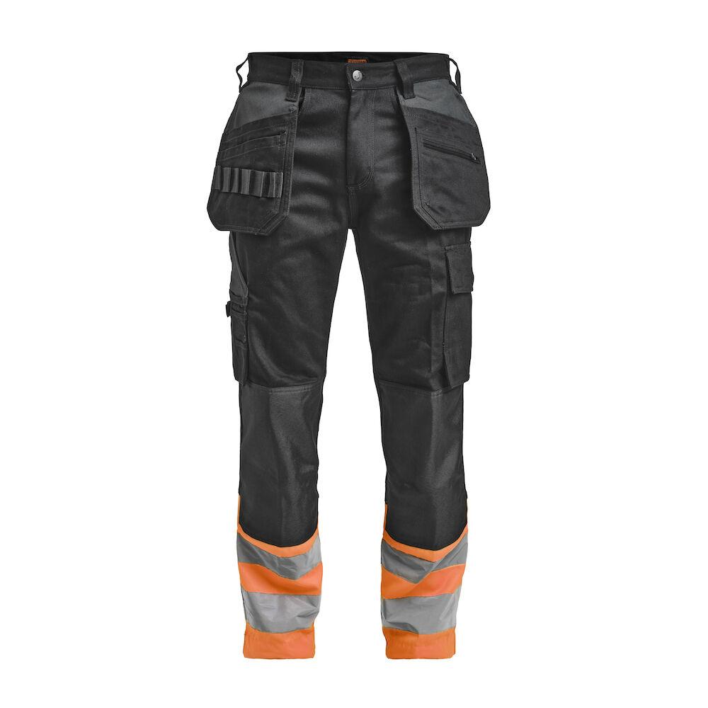 Håndverksbukse HP KL 1 Svart/Orange