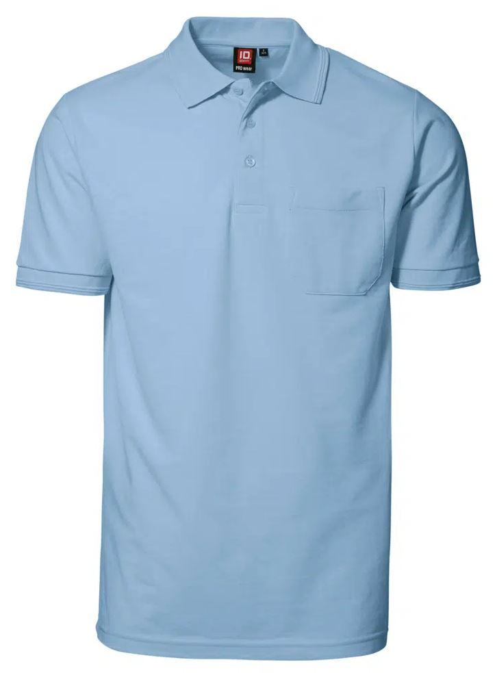 PRO Wear poloshirt ID0320 lys blå