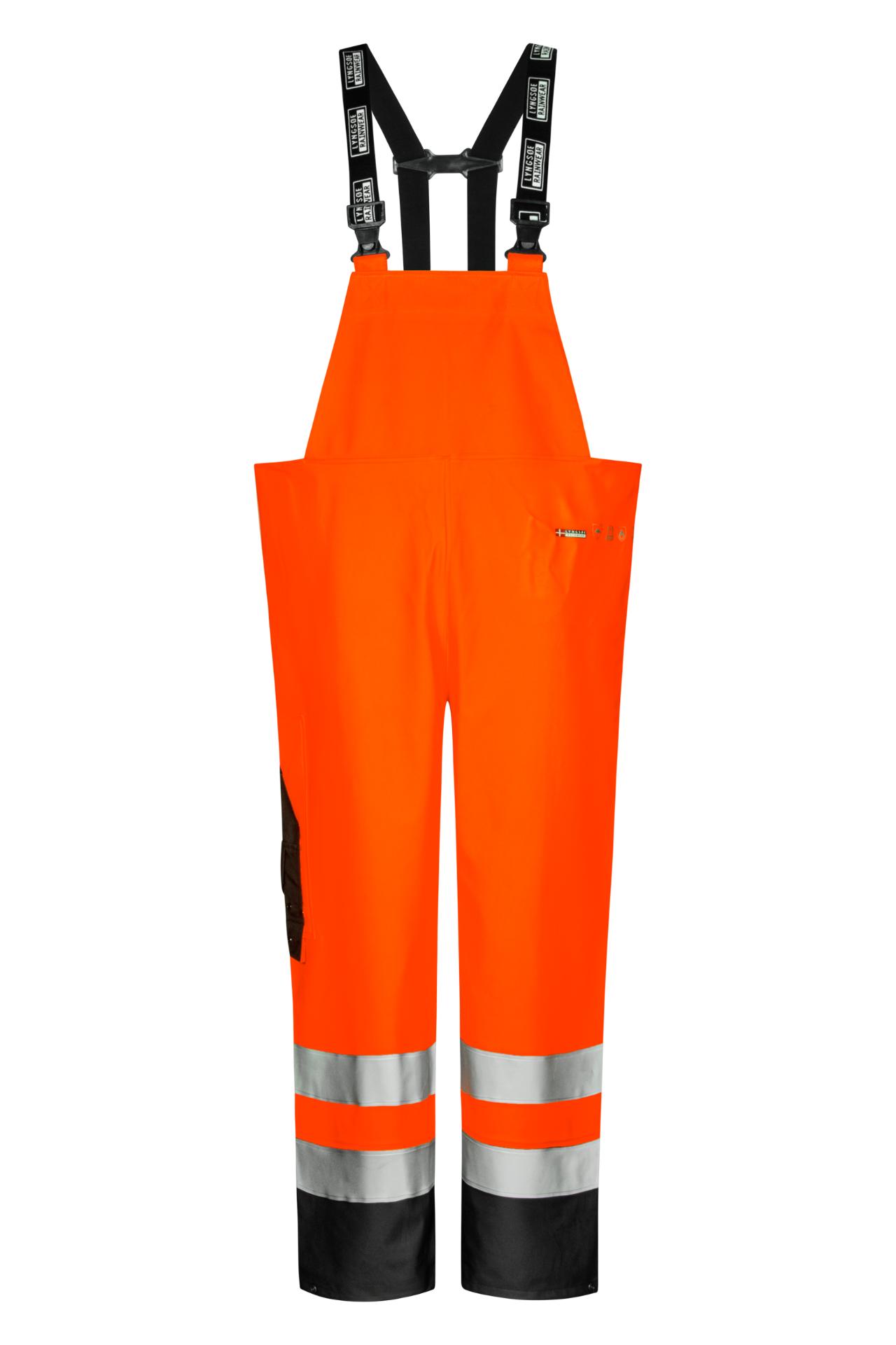 Regnbukse, Hi-Vis Orange/Navy