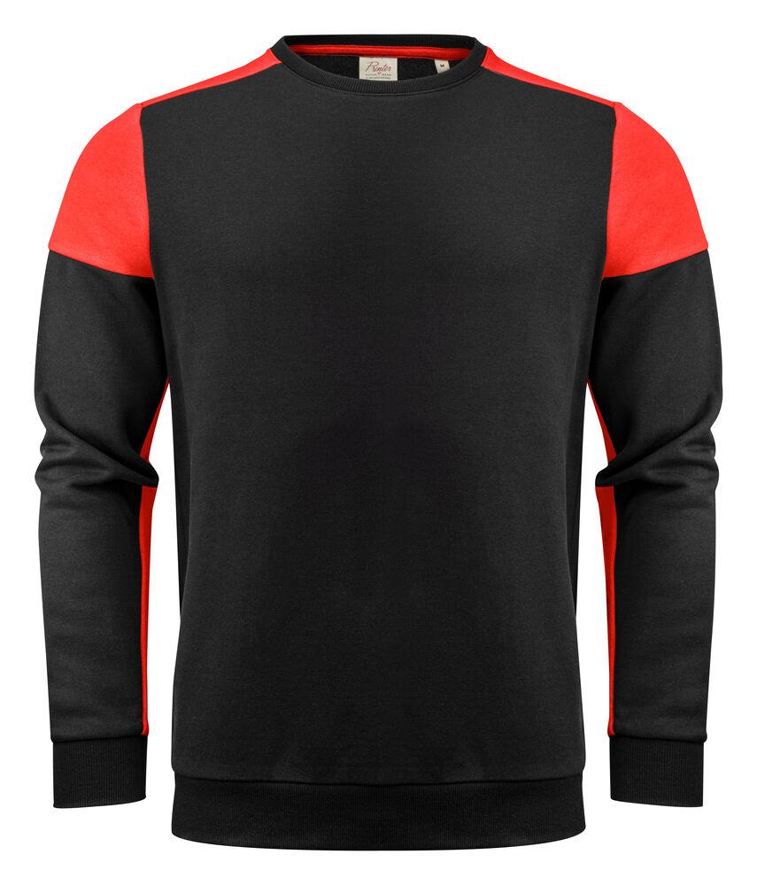 Printer Prime Crewneck Black/Red