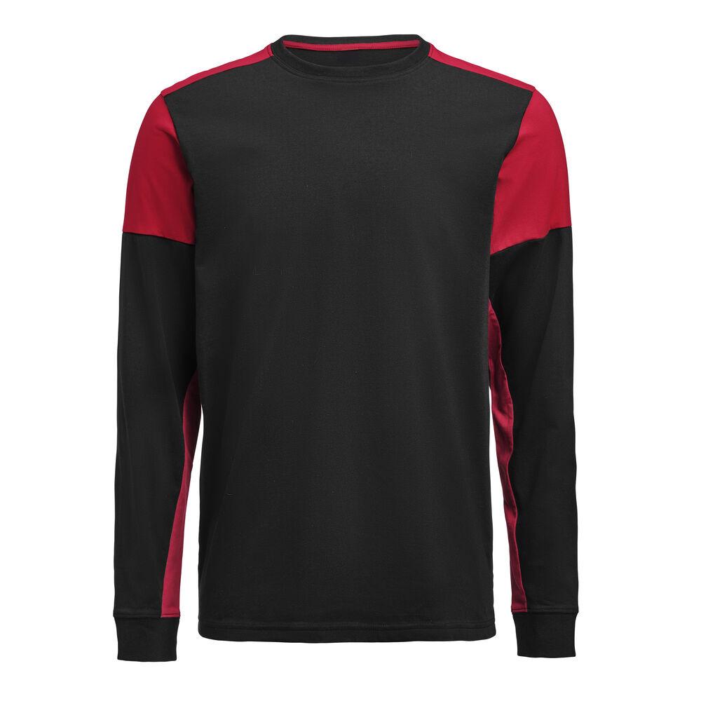 Prime T L/S Black/Red