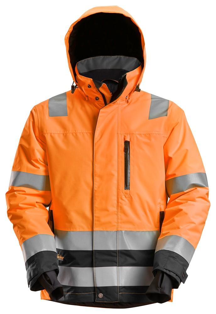 1132 High-Vis vanntett 37.5® vinterjakke, Klasse 3 Oransje