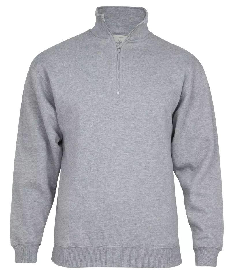 ORIGINAL SWEAT/ZIP/DARK GREY MEL