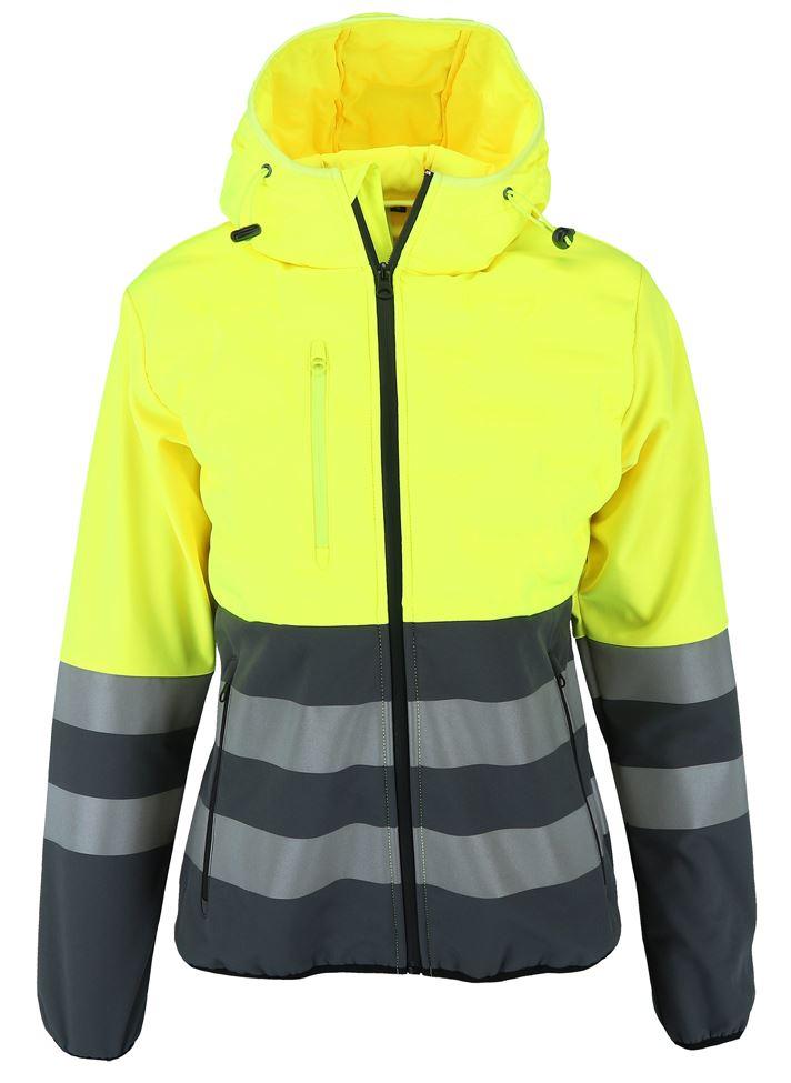 Mastif Hybrid Jacket High Vis Lady, Safety Yellow