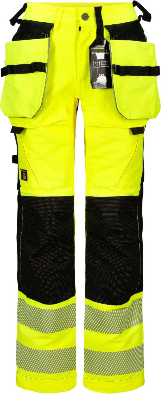 HiVis stretchbukse Dame Kl. 2