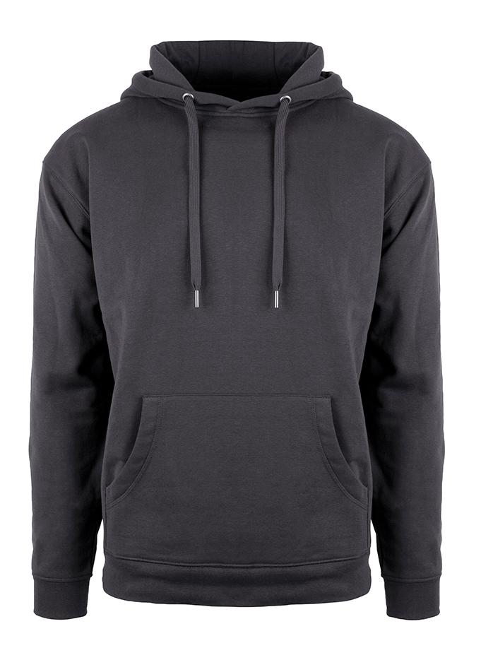 6525 Organic Hoodie GOTS Antrasitt