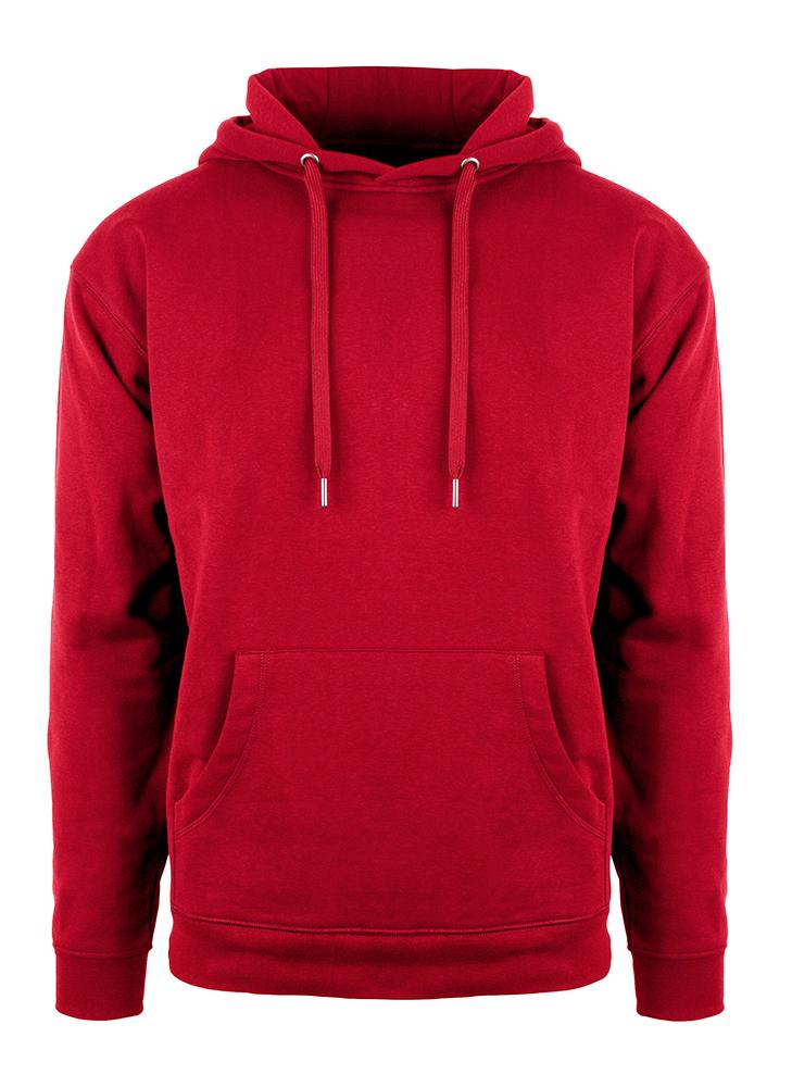 6525 Organic Hoodie GOTS Rød